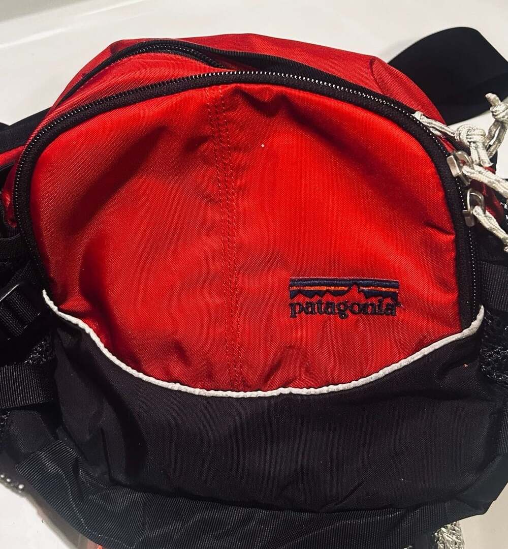 Patagonia Pablano Lumbar Pack 2002 Y2K Vintage Red